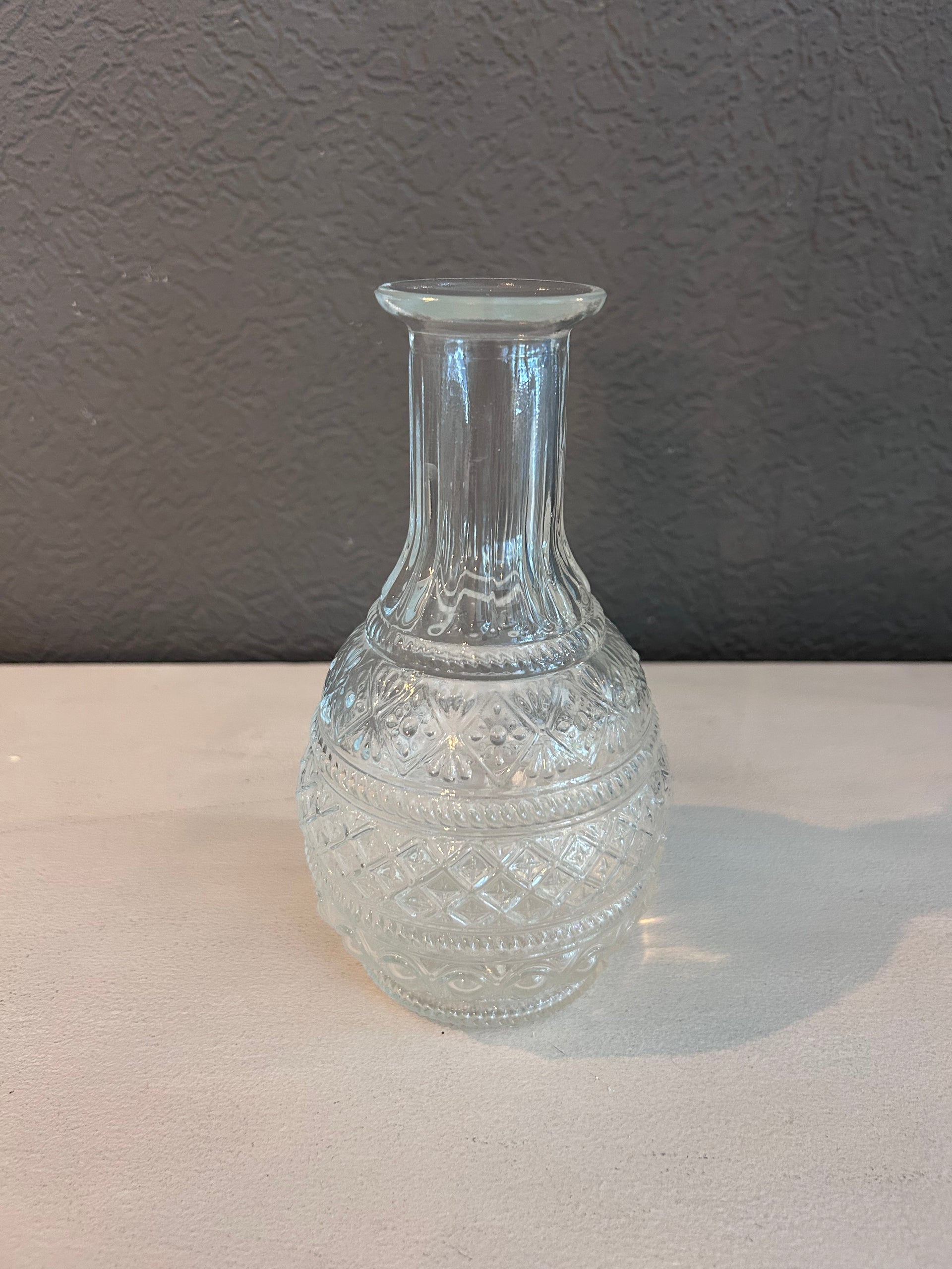 Vase Boho klar groß