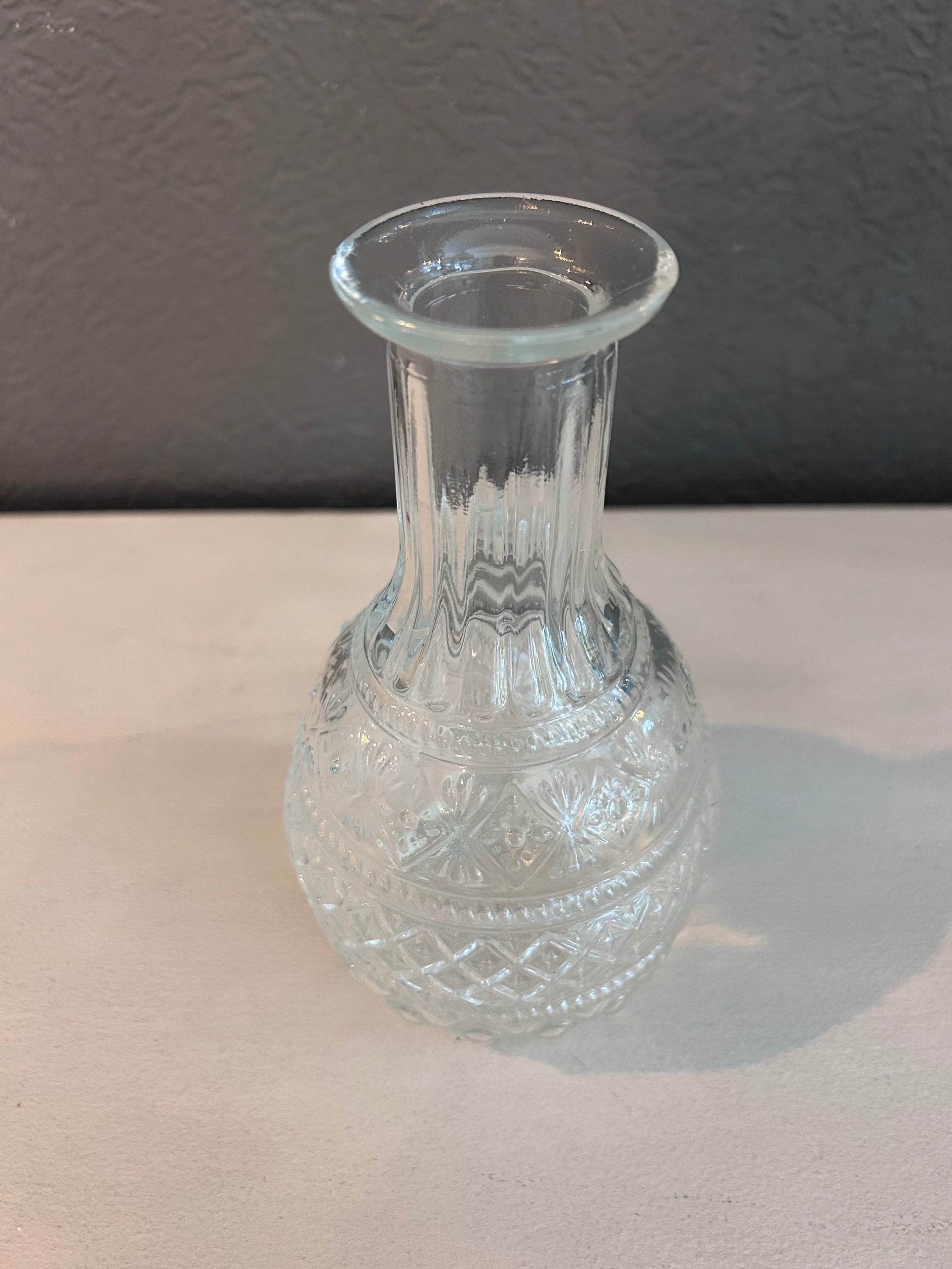 Vase Boho klar groß